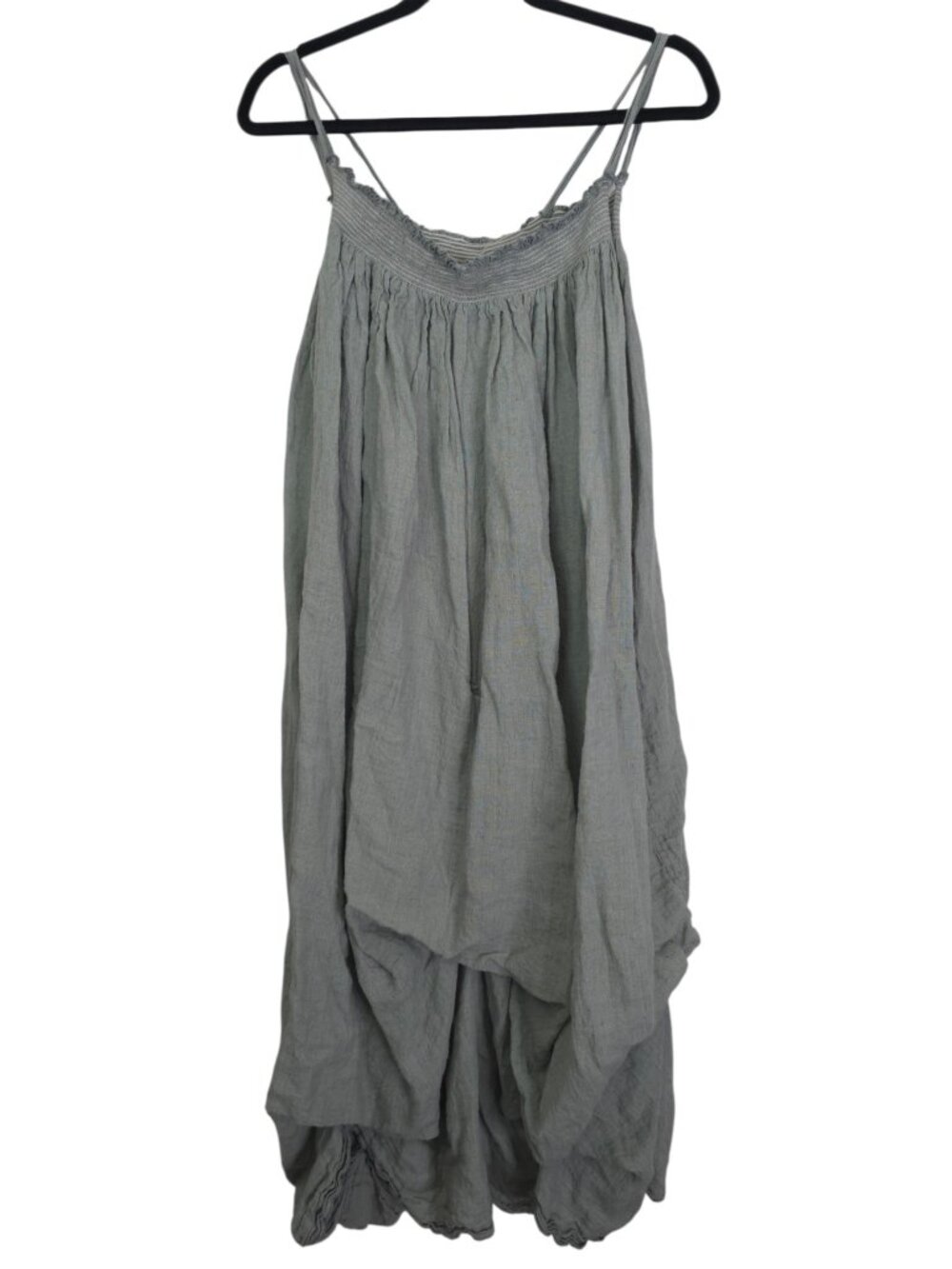 Magnolia Pearl Fannie Slip Dress Hummingbird Collection Green Sage Rare One Size